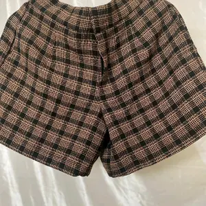 Hotpan Wanita celana Pendek Wanita Tweed Motif Kotak Mewah Murah Premium Shorts Santai