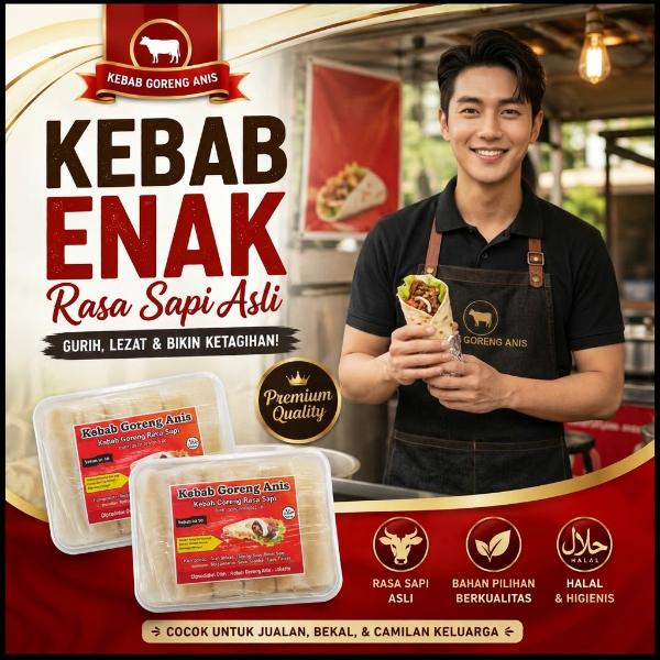 Gambar Kebab Frozen Beef Original Mini isi 10 pcs Halal dan lezat dari Rumah kebab Nisa2 Kota Administrasi Jakarta Timur Tokopedia