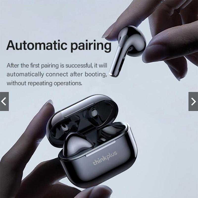 Thinkplus Pro TWS Headphone Nirkabel Earphone Bluetooth 5.0 Headset Tahan Air Dengan Mikrofon untuk Xiaomi iPhone Android Earbuds Jarak Transmisi 10m Baterai Ultra Panjang