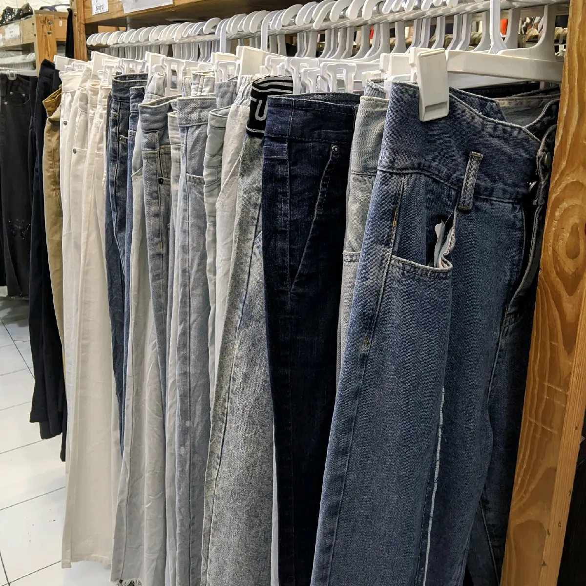 NOTA LIVE TIKTOK [KULOT,CUTBRAY,SKINNY,LOOSEPANTS,BASICPANTS JEANS] MURAHH MERIAH Celana Panjang Boyfriend Denim Cewek (INFO UKURAN HUB/CHAT ADMIN SELLER)