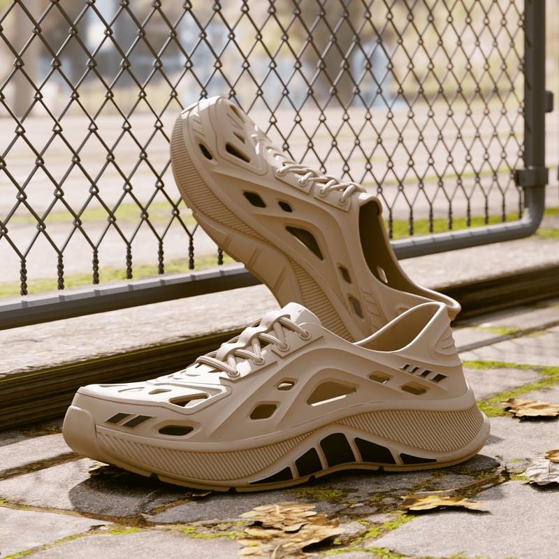 Golden&ToeSpot Sepatu Outdoor Anti Slip&Tahan Air Tidak berbau Warna Biru Desain Berlubang dengan Tali Pengikat Nyaman dan Berventilasi untuk Kegiatan Outdoor 202601035263 Golden&ToeSpot Sepatu Outdoor Anti Slip&Tahan Air Tidak berbau Warna Biru Desain Berlubang dengan Tali Pengikat Nyaman dan Berventilasi untuk Kegiatan Outdoor 202601035263