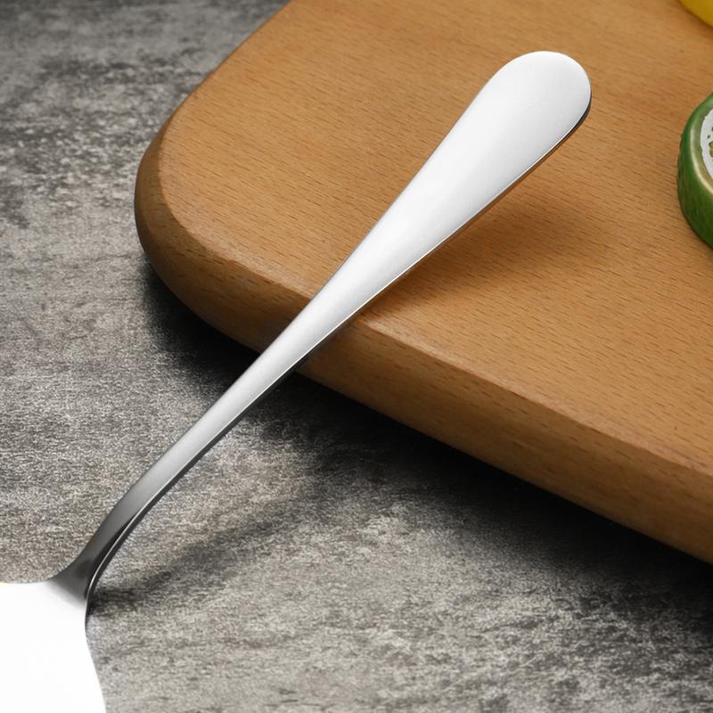 Product Introduction of 2pcs/set Stainless Steel Cake Cutter Pizza Shovel Set 48