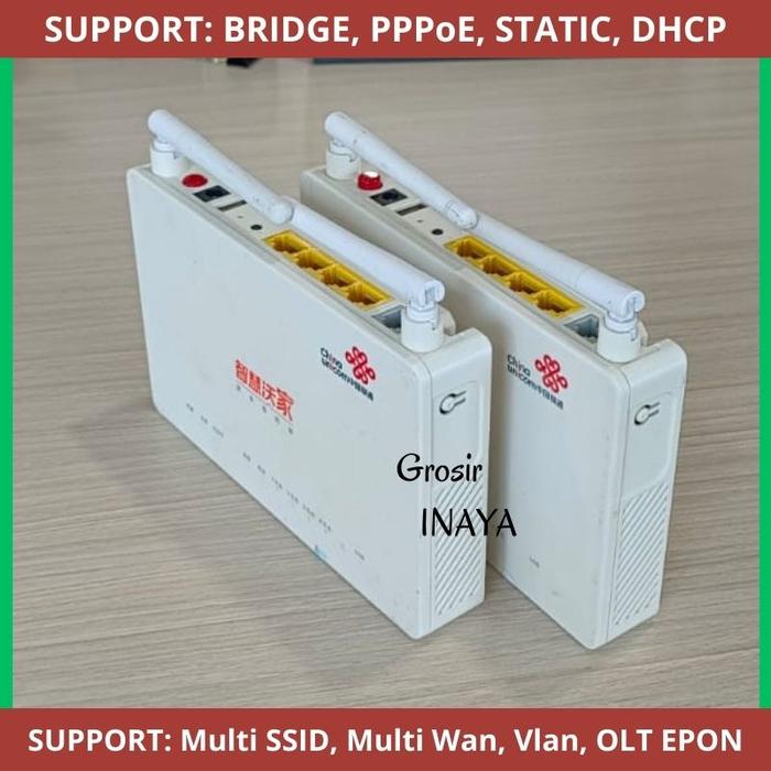 Ont Router Bridge Promo ONU ONT ROUTER EPON WIFI ZTE F477 FULL FITUR SUPPORT BRIDGE ...