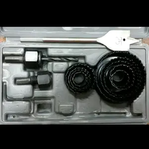 Mata bor kayu / hole saw 13 pcs