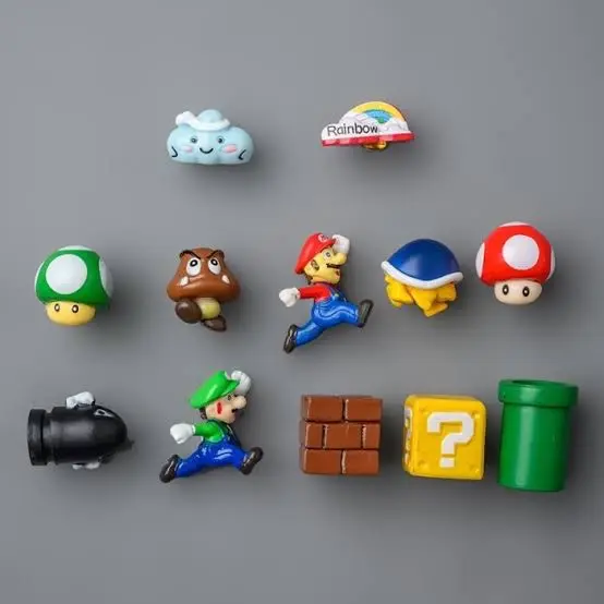 Magnet Kulkas / Tempelan Kulkas Resin Tahan Lama 4