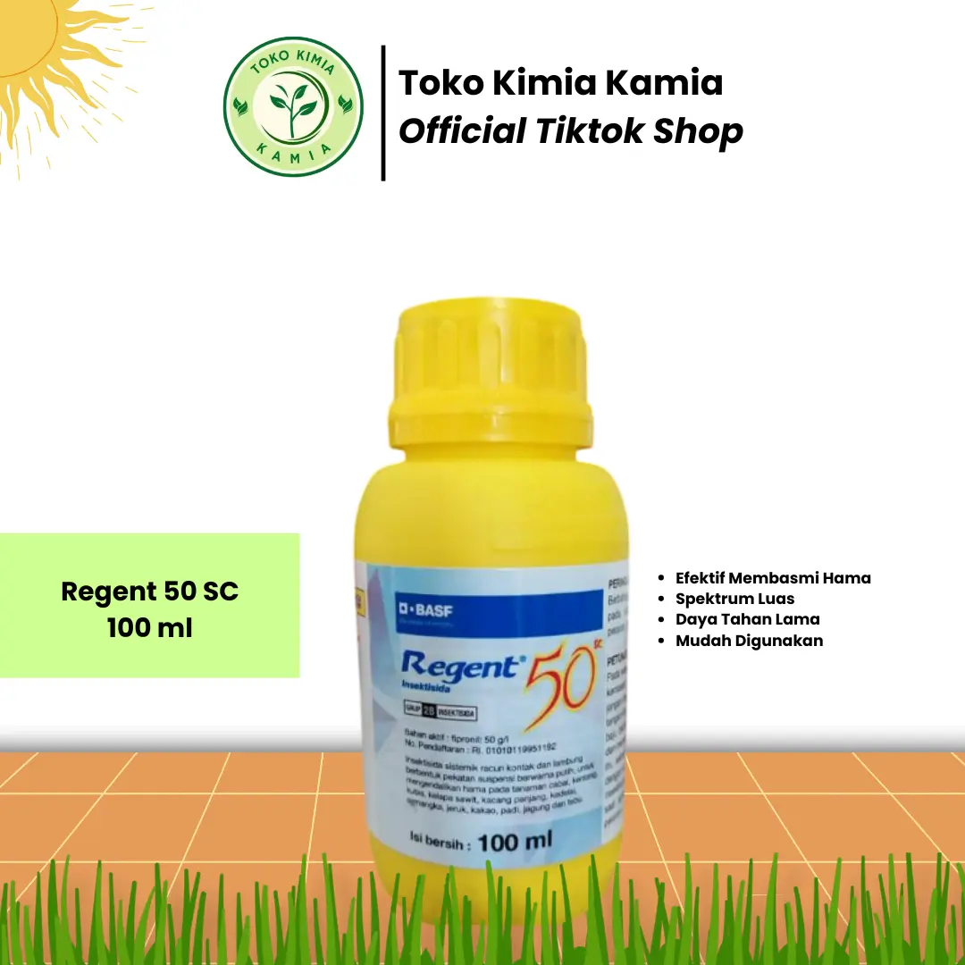 Regent 50 SC 100ml: Insektisida Ampuh untuk Kendali Hama Tanaman Cairan