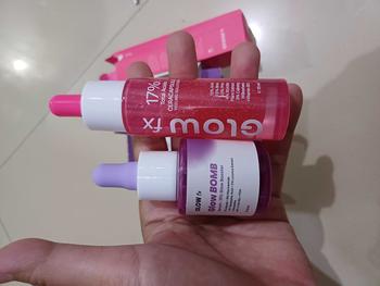 Product Review of [Glass Skin Bundle] - GLOW FX - 17% Total Acids CeraCapsule Peeling Solution - Serum Exfoliasi Wajah Mengandung Glycolic Acid Untuk Mencerahkan dan Menghaluskan Wajah from l**u 1