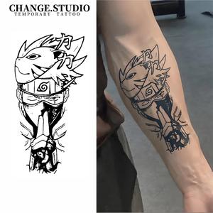 Hình Xăm Tạm Thời, Thiết Kế Hình Xăm Naruto, Không Thấm Nước Và Chống Trơn Trượt, Kéo Dài Trong 15 Ngày. Miếng Dán Hình Xăm