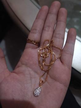 Product Review of Kalung Titanium Wanita model Cantik Dan Elegan from L**a 0