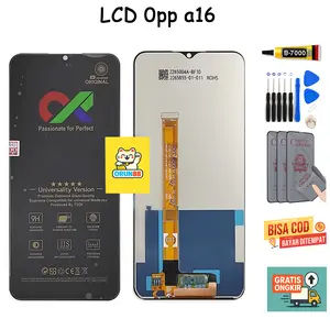 LCD Opp a16 OEM + Touchscreen Layar Pengganti Berkualitas