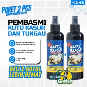 BUNDLING 2 PCS Pembasmi Kutu Kasur Ampuh Racun Tungau Kutu Busuk Kepinding Tumila