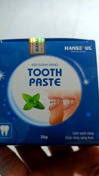 Product Review of đánh trắng răng, bong mảng bám, cao răng khử mùi hôi miệng , hàng cao cấp thay thế kem đánh răng from T**h Đ**n T** 0
