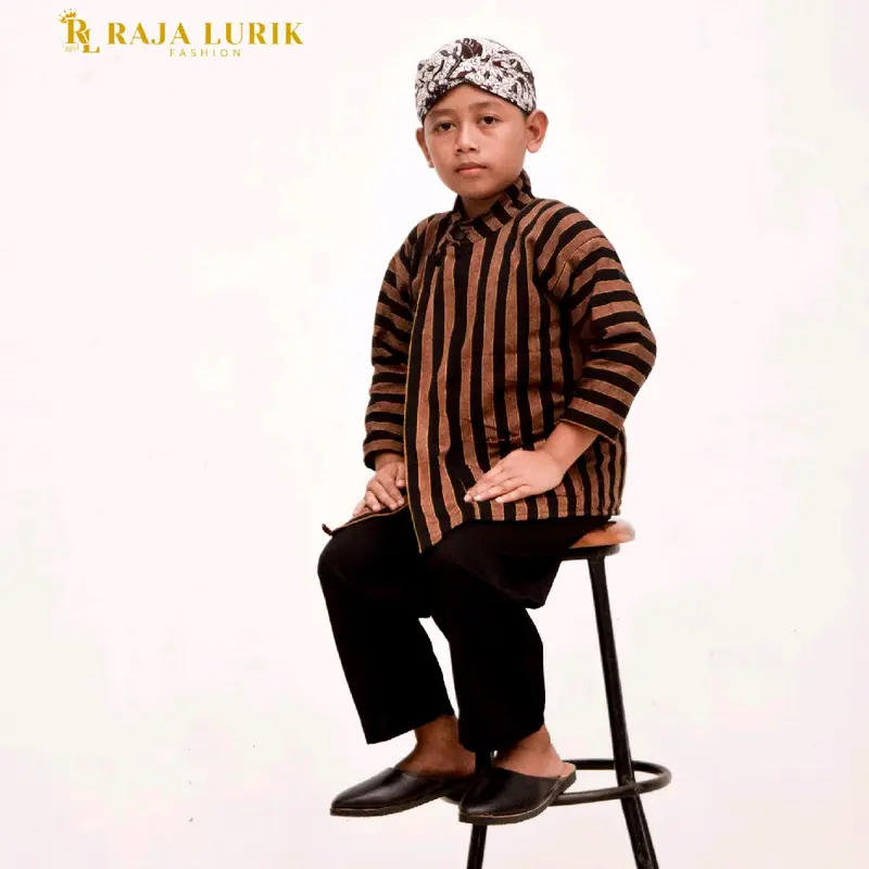 BAJU LURIK ANAK / BAJU SURJAN ANAK/ BAJU ADAT JAWA 4