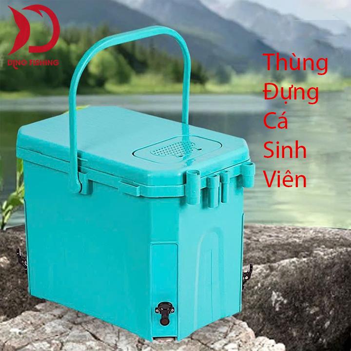  Thùng Đựng Cá Giá Sinh Viên  Chất Liệu Nhựa Cao Cấp Đầy Đủ Tính Năng Cần Thiết TDC-08 