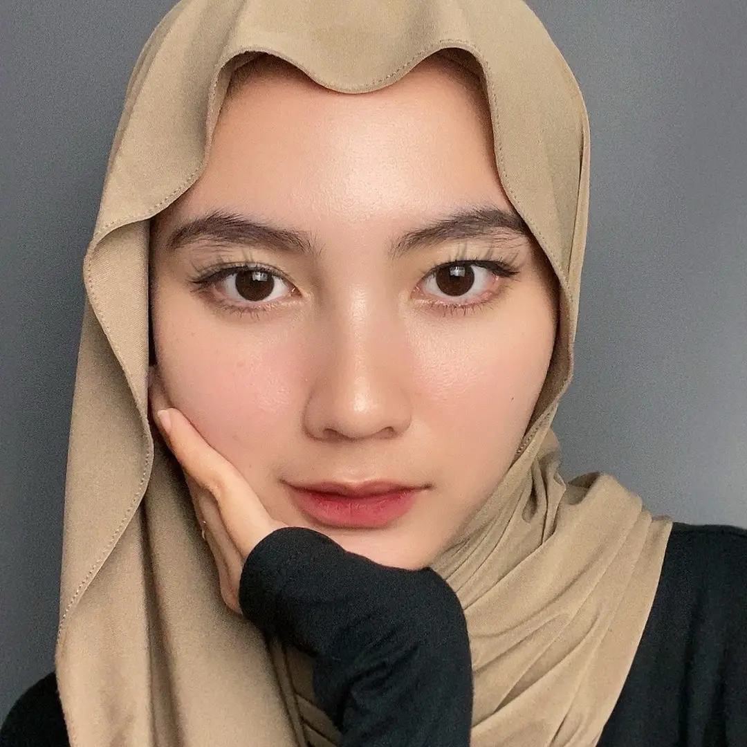 Almoura  Kerudung Pashmina Meleyot Jersey Muslim Jilbab Simpel