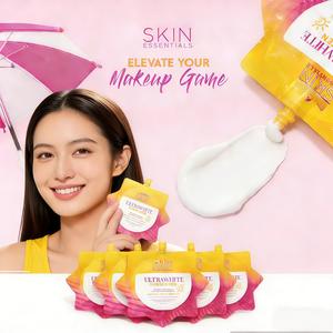 FJ-กันแดด Ultrawhite Sunscreen SPF50+ กันน้ำ กันเหงื่อ ป้องกันแสงแดด บางเบา ไม่เหนียวเหนอะ ครีมกันแดด