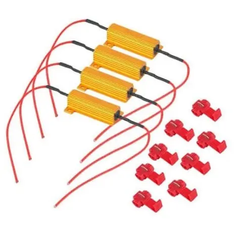 [ COD ] RESISTOR Flasher tahanan penahan Lampu LED Sein Mobil untuk led Sein Sen supaya kedip normal BIJIAN anti cepat 2