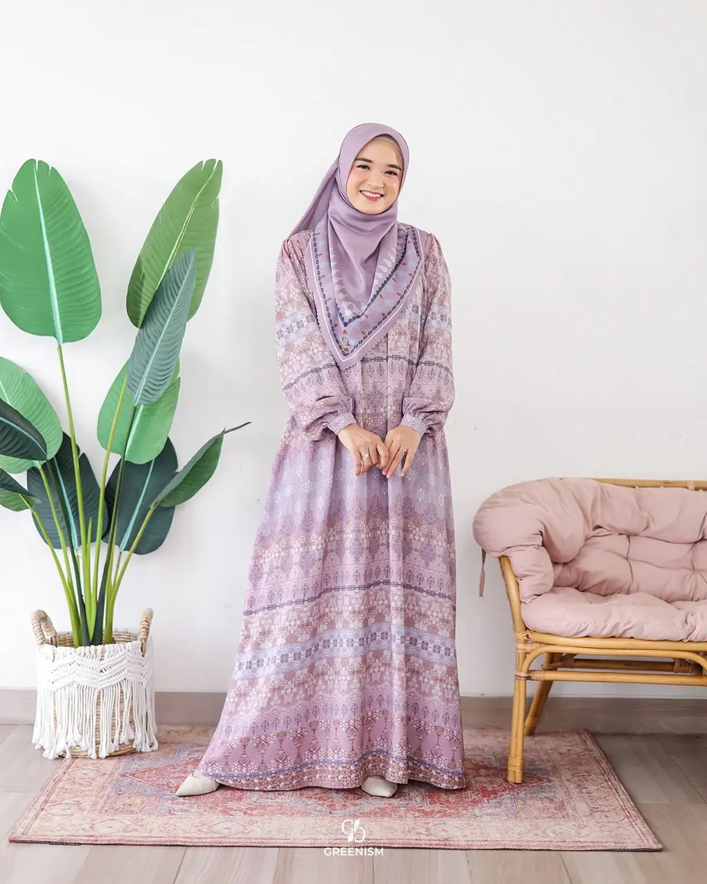 SYAVIRA DRESS BY GREENISM (DRESS ONLY) | SARIMBIT GREENISM