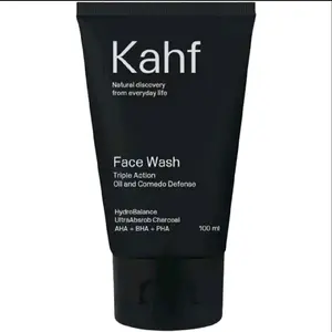 Kafh face wash 100 ml - triple action oil and comedo defense