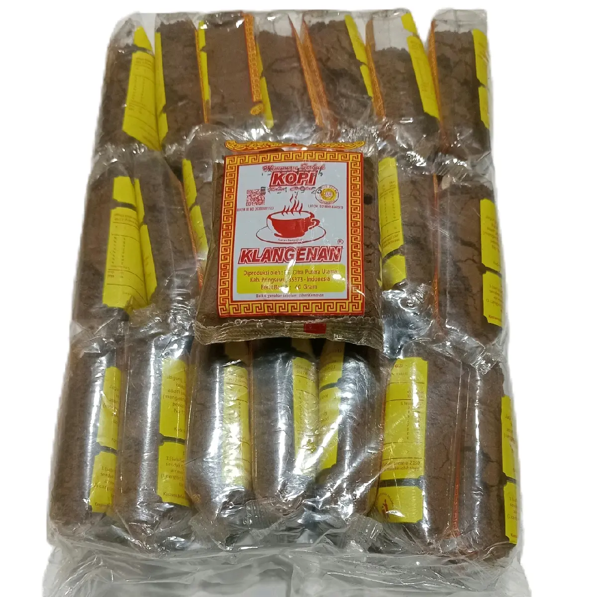 21 bungkus Kopi Robusta Lampung Klangenan 40 gram