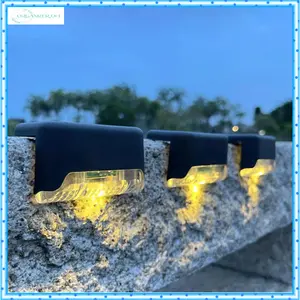 Lampu Tangga Sudut Jalan Atap Tenaga Surya Panel Solar Cell Waterproof / Lampu Hias Lampu Taman Outdoor / Lampu Solar / Lampu Pagar Tenaga Matahari ID282-C1024