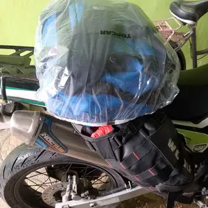 TOPCAR Cover Tas Transparan Waterproof Anti Hujan