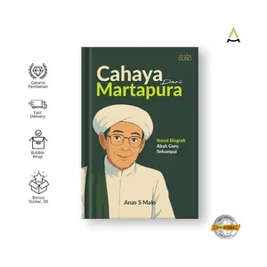 Ali Adhim I Buku Cahaya dari Martapura  Novel Biografi Abah Guru Sekumpul I Anas S Malo