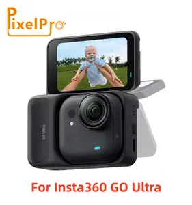 Genuine For Insta360 GO Ultra 4K60fps Magnetic Action Camera 53g Ultra-Light with 156� FOV and 2.5" Flip Touchscreen - Standard White