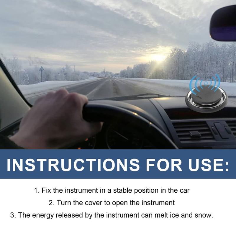 Product Introduction of New Electro Ice Melting Deicer Solar Power Supply Winter Car Antifreeze Molecular Snow Remover Portable Air Freshener 22