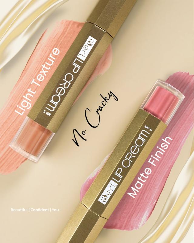 BERL BEAUTY LIP MATTE CREAM Lipstick Lipcream Bibir Waterproof ink 4
