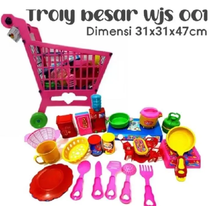 TROLLY BELANJA SEDANG WJS001