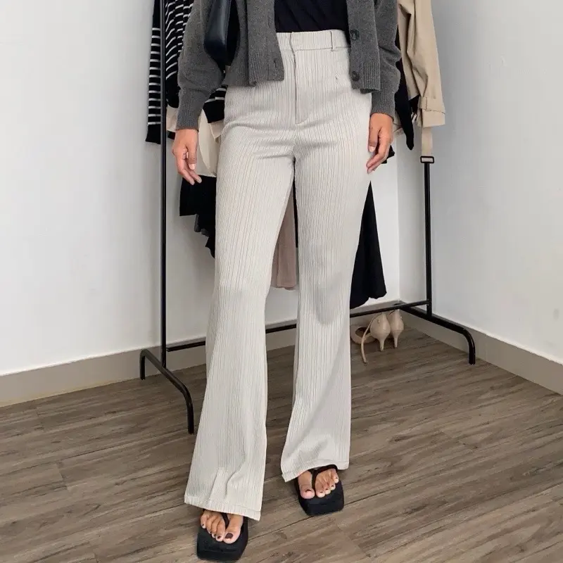 Celana Kulot Cutbray Knit Premium HaightWaist 4
