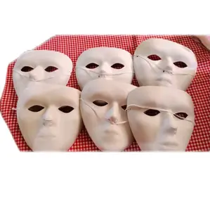 topeng polos bahan spons eva