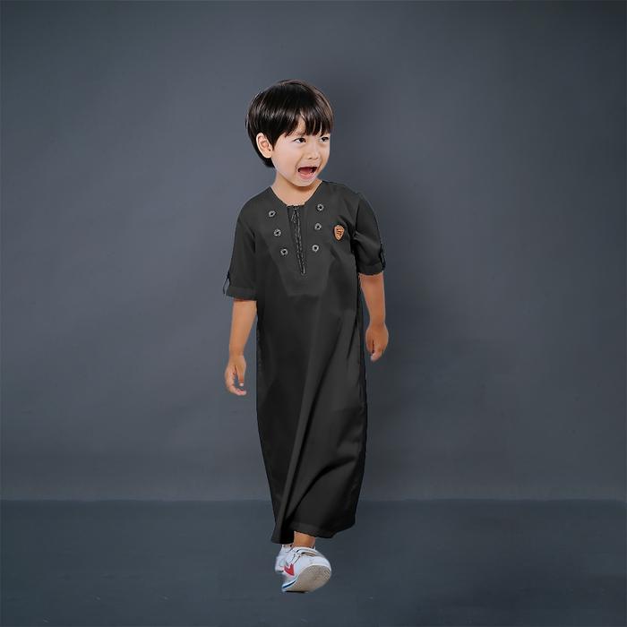 Gambar Jubah Anak Laki Laki Lengan Pendek Usia 1 - 14 Tahun Bahan Katun Toyobo Premium dari GaleriKawanMuslim Kota Banjar Tokopedia