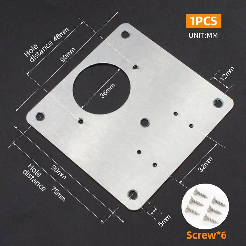 Plat Engsel Sendok Pintu Perbaikan Lemari Kabinet Furniture Laci Plate 2