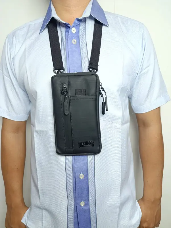 Tas slempang pria dan wanita mini / tas HP keren berkualitas DEFOGER 0