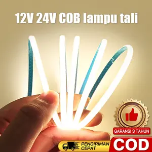 LED STRIP COB DC24v/12V IP20 12W3000k 4000k 6000K CRI90-5M/10M