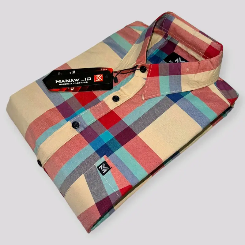 Kemeja Pria Lengan Pendek Motif Kotak-Kotak Size M L XL Kemeja Casual Distro Keren Baju Katun 8