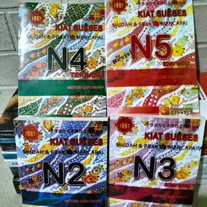 buku kiat sukses N 2,3️,4 ,5..gakushudo