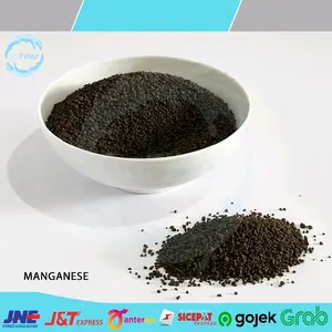 MANGANESE GREENSAND ECER 500 GRAM 1 KG / FILTER AIR MANGAN BAU BESI KARAT