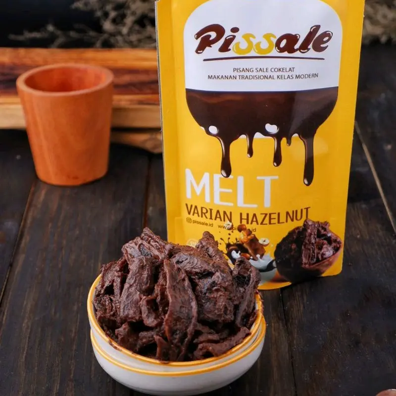 Pissale Varian Hazelnut, Hazelnut, coklat, Pisang Sale 2