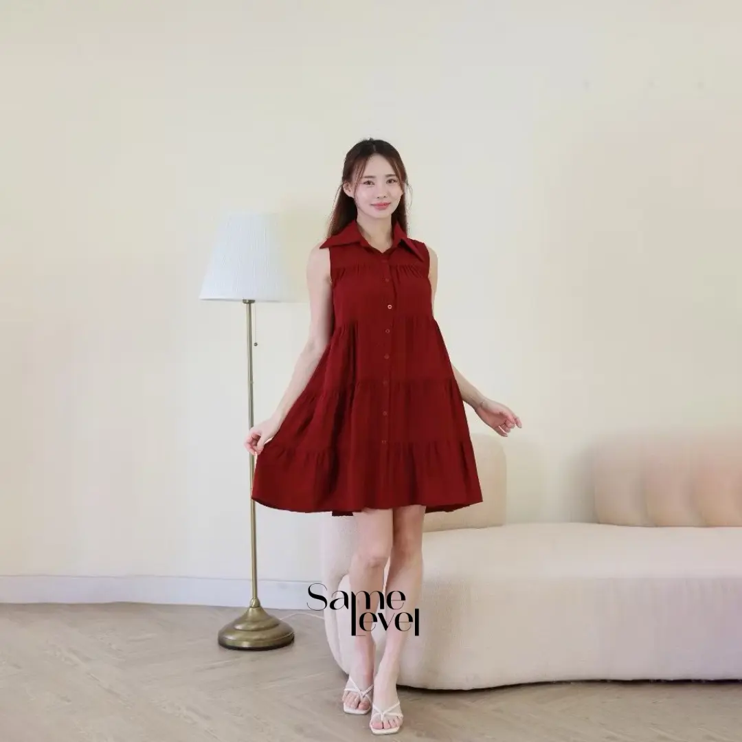 SAMELEVEL Celeste Dress / Casual Dress / Midi Dress Wanita