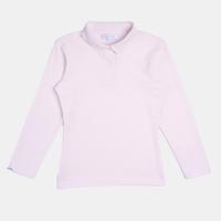 Gambar BLUEBUTTON Polo Shirt Wanita Lengan Panjang Light Pink - Light Pink, S dari BlueButton Kota Cimahi 5 Tokopedia