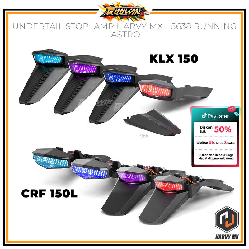 Undertail Stoplamp 5638 Astro Running LED HARVYMX CRF 150L KLX 150 ...
