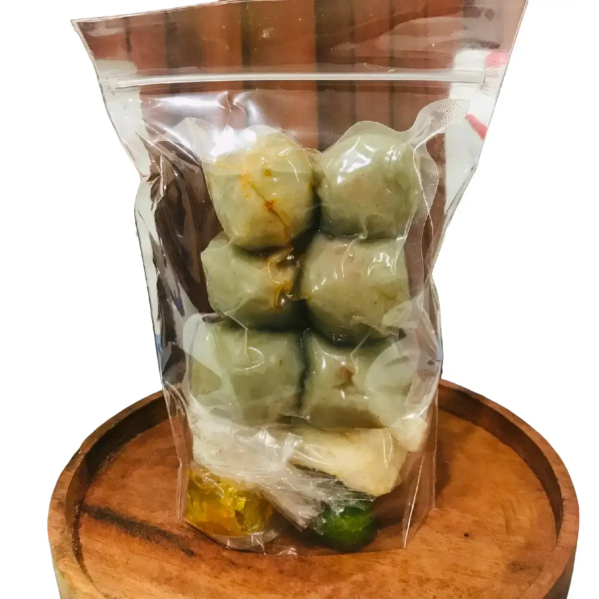 Baso Aci Jumbo Ayam Suwir pedas Isi 6 Biji - Makanan Instan - Food Kuah