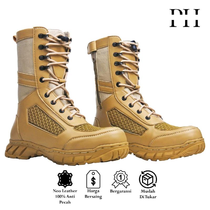 ASS - Sepatu Pdl Boa Libra Cream Gurun 38-45  Boots Pria 0