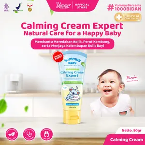 YummysBaby Calming Cream Expert - Redakan Kolik & Kembung | Lembut dan Aman untuk Kulit Bayi Sensitif