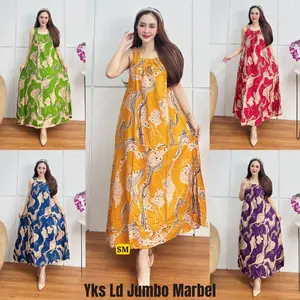 Daster Yukensi Jumbo Panjang Motif Viral Terbaru