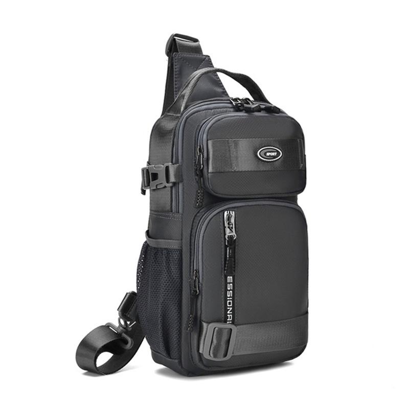 Product Introduction of Outdoor Sports Large Capacity Shoulder Bag Men Casual Travel Messenger Bag Multifunctional Chest Bag CCC 23