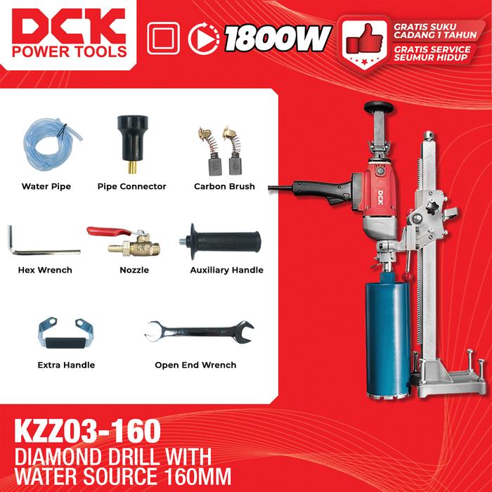 Gambar DCK Mesin Bor Coring / Mesin Bor Koring Murah / Mesin Bor Cor / Mesin Bor Lantai Beton 160mm KZZ03-160 dari DCK Power Tools Indonesia Kota Administrasi Jakarta Barat Tokopedia